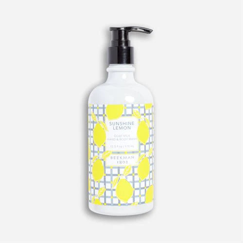 Beekman Sunshine Lemon Hand & Body Wash – House to Home Creations / H2H  Apparel