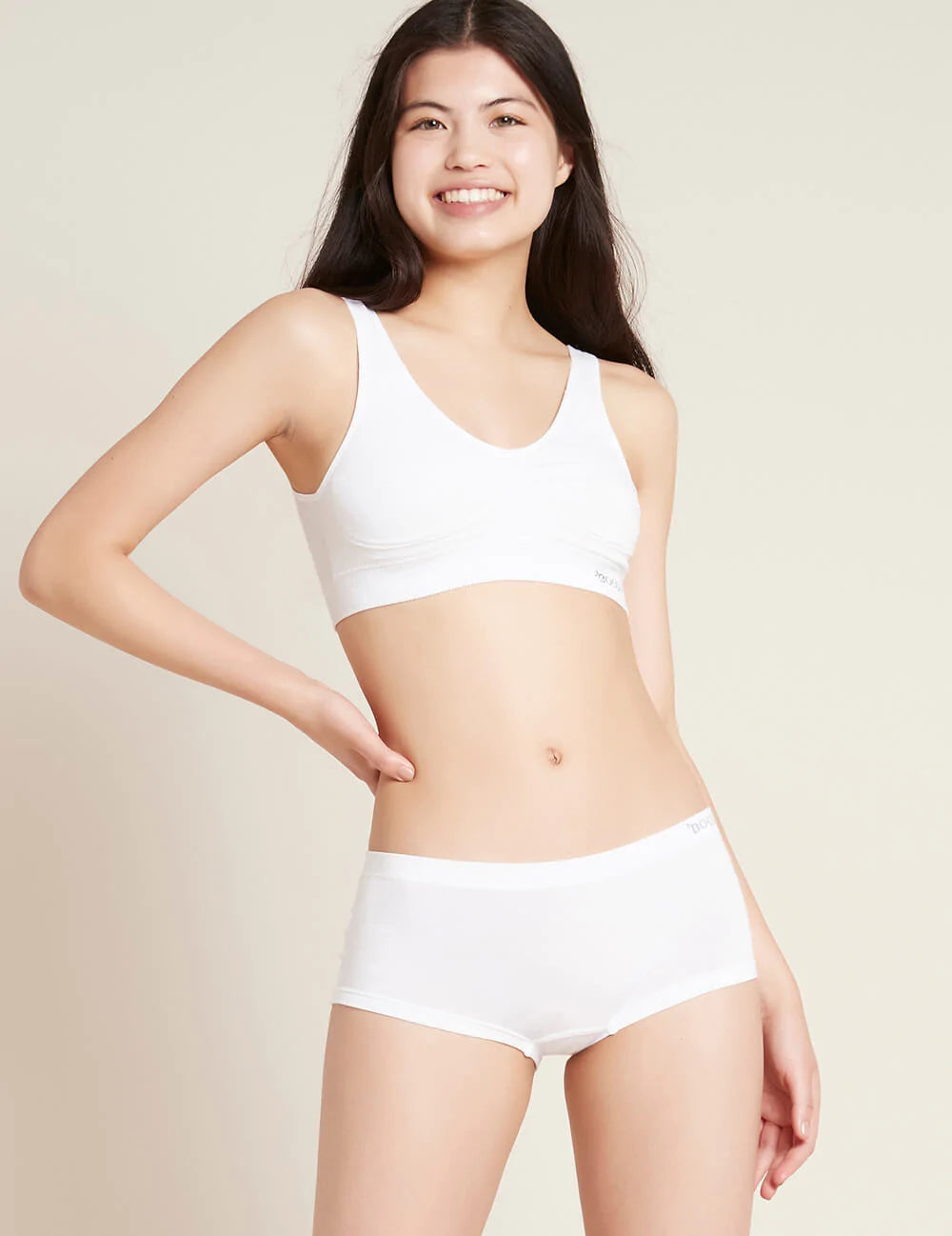 Boody White Padded Shaper Bra – House to Home Creations / H2H Apparel