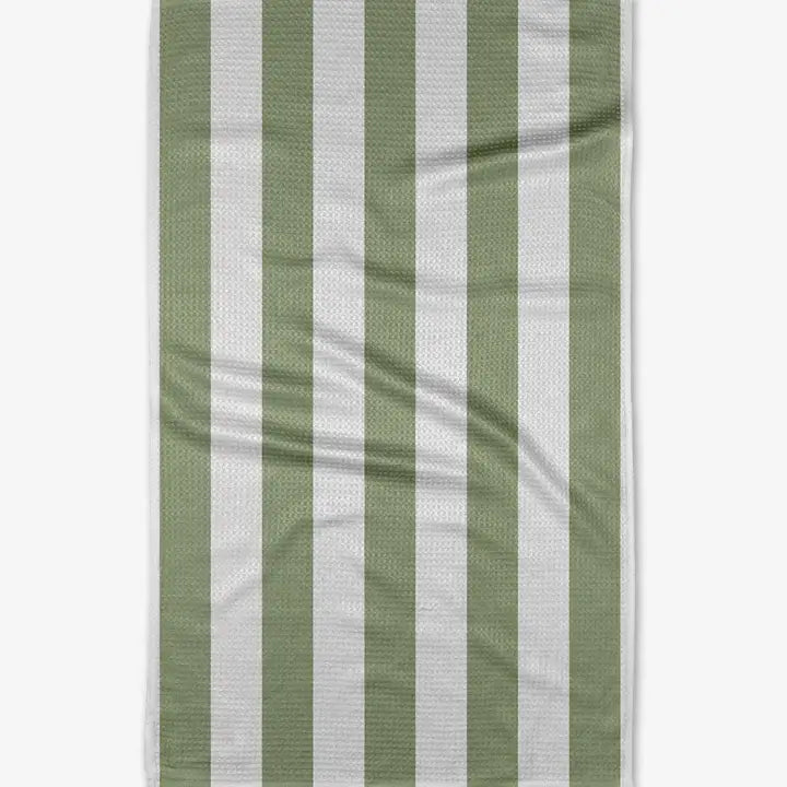 Geometry Candy Mint Tea Towel