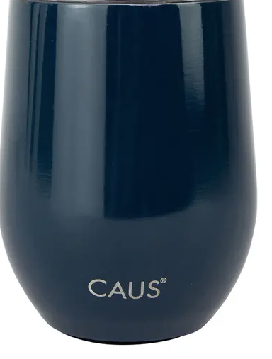 Caus 10 oz Navy Wine Tumbler