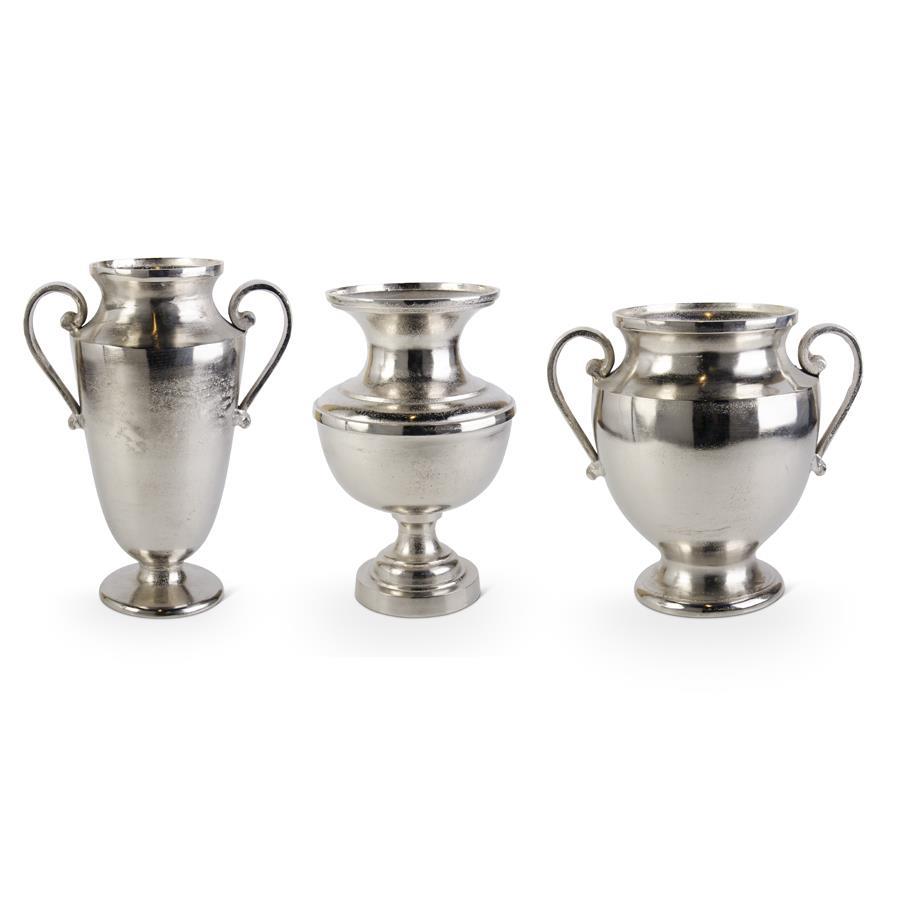 Textured Nickel Urn Assorted