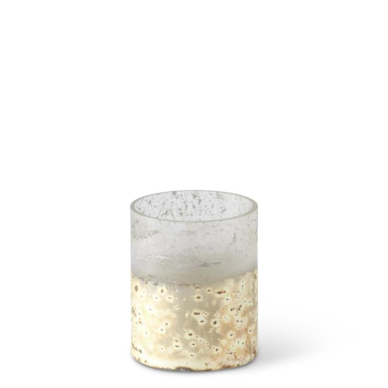 Champagne Glass Etched Vase