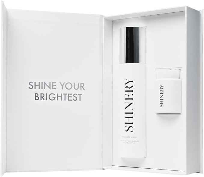 Shinery Radiance Wash Luxury Jewelry Cleaner and Brush Duo