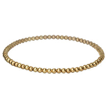 Load image into Gallery viewer, Classic 14K Gold Filled Ball Beaded Bracelet 3mm
