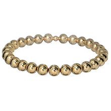 Load image into Gallery viewer, Classic 14K Gold Filled Ball Beaded Bracelet 7mm
