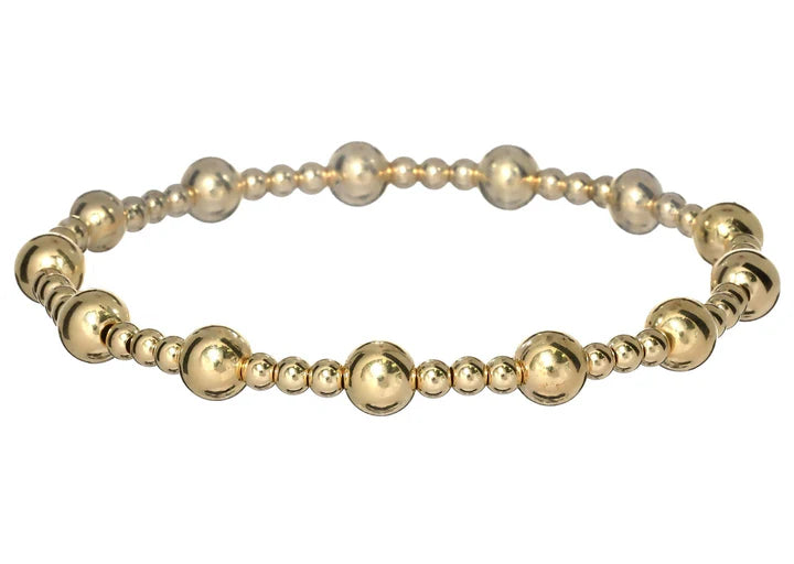 Jasmine 14K Gold Filled Beaded Bracelet