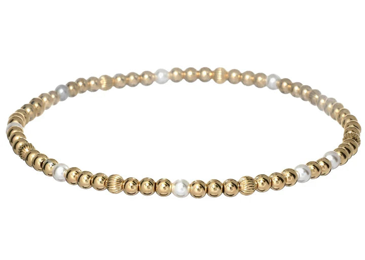 Noa 14K Gold Filled Beaded Bracelet