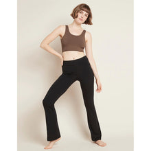 Load image into Gallery viewer, Boody Black High Waist Flare Pants
