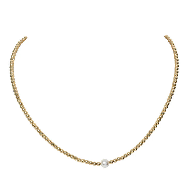 Audrey 14K Gold Filled Ball Beaded Choker