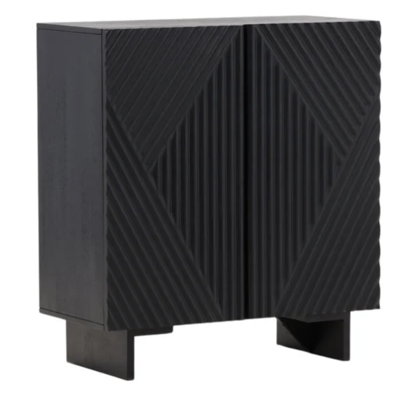 Earnest Bar Cabinet - Black