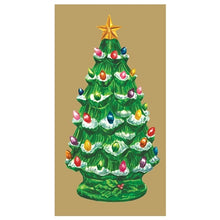 Load image into Gallery viewer, Vintage Christmas Tree Guest Napkins
