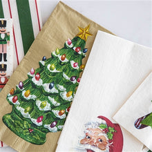 Load image into Gallery viewer, Vintage Christmas Tree Guest Napkins
