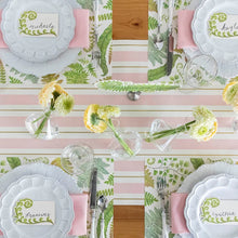 Load image into Gallery viewer, Pink &amp; Gold Awning Stripe Runner
