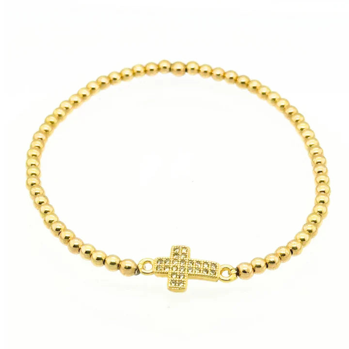 Esther 14K Gold Filled Beaded Bracelet