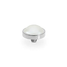 Load image into Gallery viewer, QUDO 9mm Canino Silver Top in White Pearl
