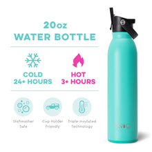 Load image into Gallery viewer, SWIG Aqua Water Bottle 20oz
