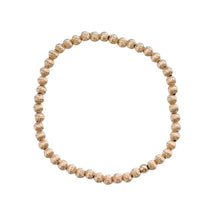 Load image into Gallery viewer, Sophie 14K Gold Filled Corrugated Beaded Bracelet 4mm
