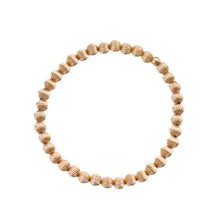 Load image into Gallery viewer, Sophie 14K Gold Filled Corrugated Beaded Bracelet 5mm
