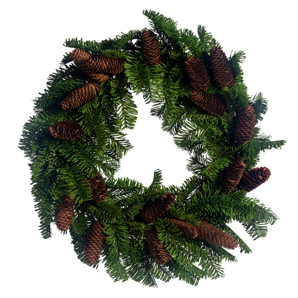 Hemlock Wreath 24