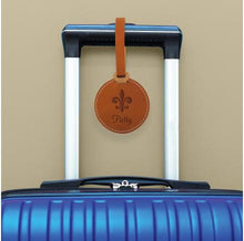 Load image into Gallery viewer, P. Graham Dunn Leather Luggage Tag
