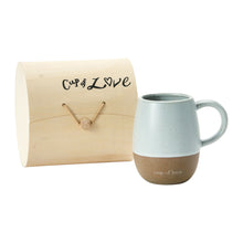 Load image into Gallery viewer, Stoneware Mug with Wood Gift Box Assorted
