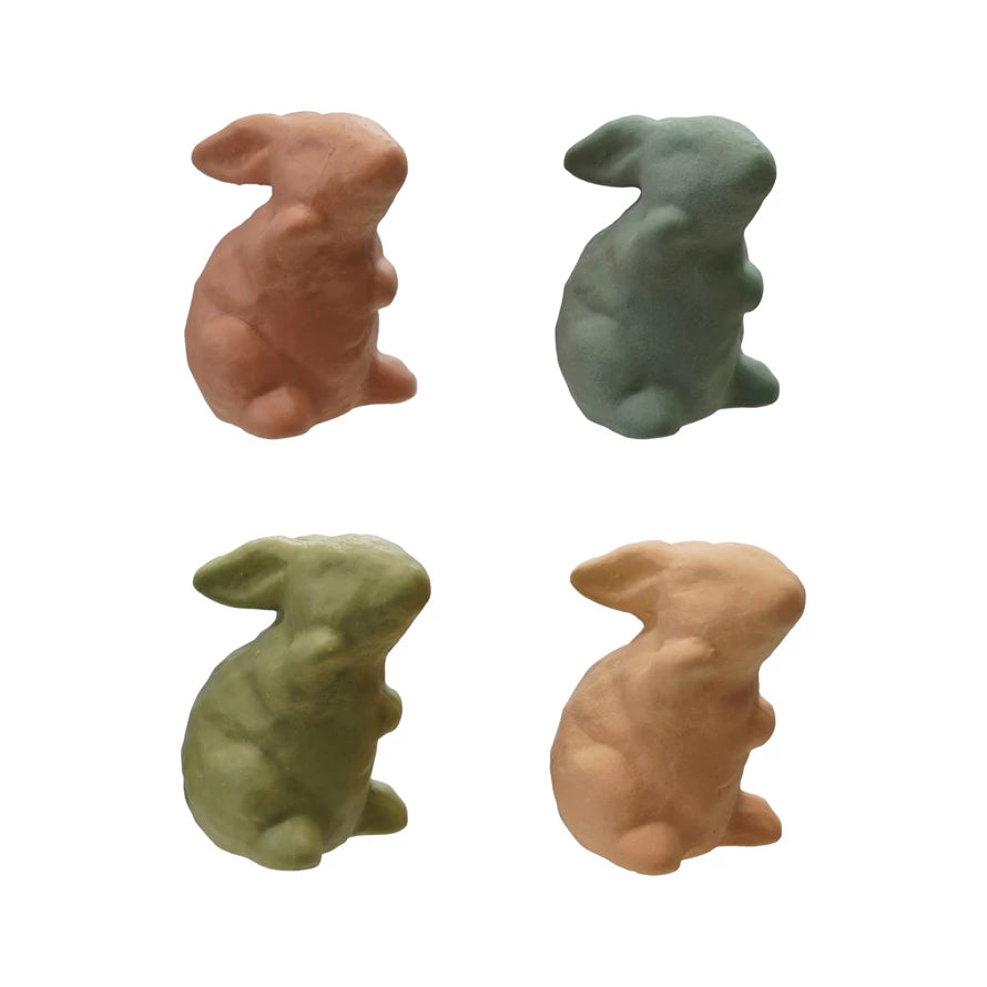 Stoneware Rabbit, 4 Colors