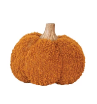 Load image into Gallery viewer, 4&quot; Cotton Blend Assorted Pumpkins
