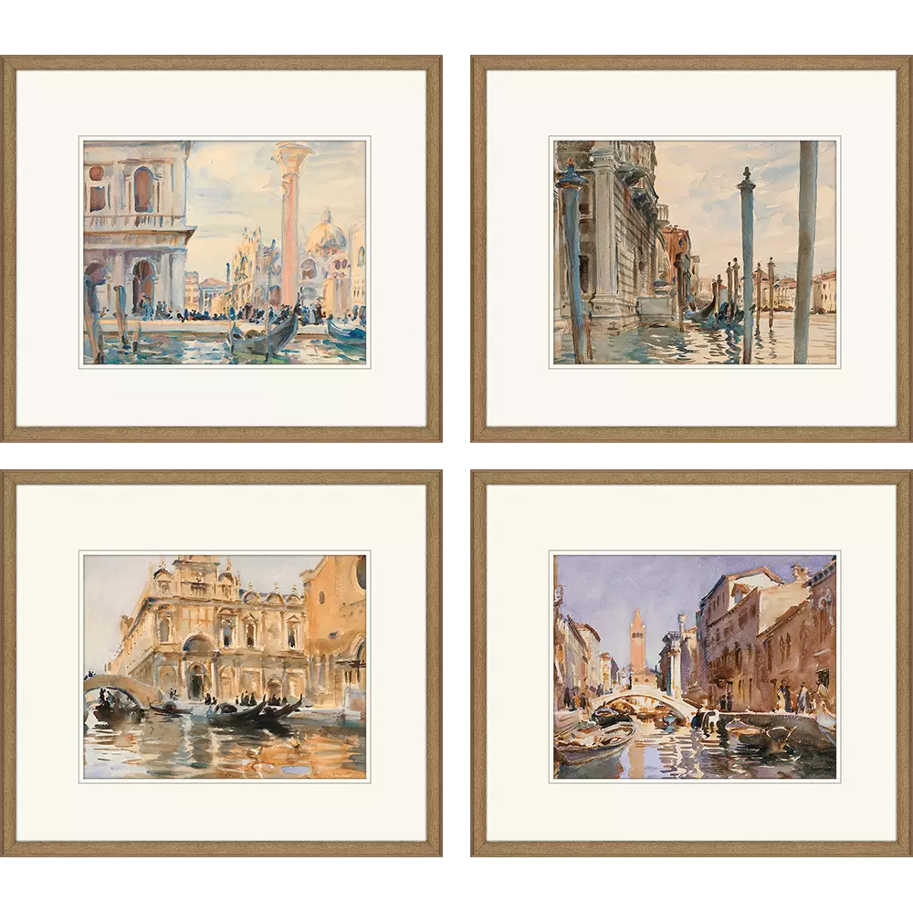 Venice Assorted Artwork, 4 Styles