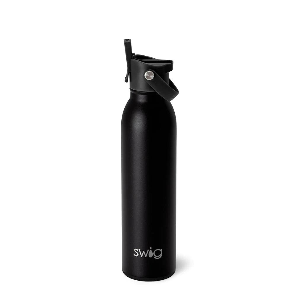 SWIG Black Water Bottle 20oz