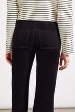 Load image into Gallery viewer, Tribal Stretch Corduroy Straight Leg Pants in Black
