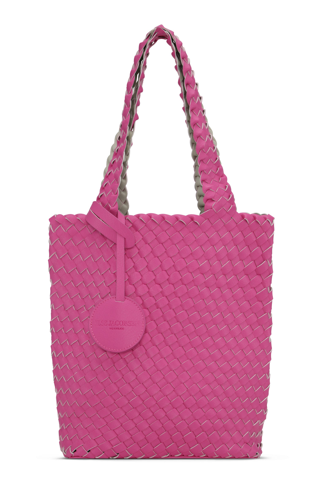 Ilse Jacobsen Azalea Pink with Sand Mini Tote Bag