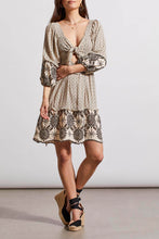 Load image into Gallery viewer, Tribal Wear Two Ways Embroidered Dress in French Oak
