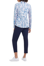 Load image into Gallery viewer, Tribal Pull-On Technical Capri in Deep Blue
