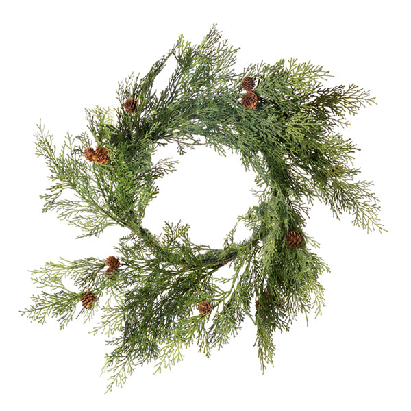 Real Touch Cedar Wreath