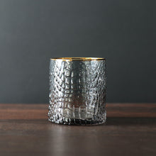 Load image into Gallery viewer, Beatriz Ball Croc Double Old-Fashioned with Gold Rim
