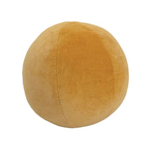 Load image into Gallery viewer, Mustard Velvet Orb Pillow
