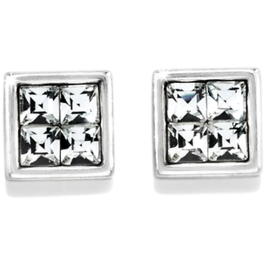 Brighton Silver Spectrum Mini Post Earrings